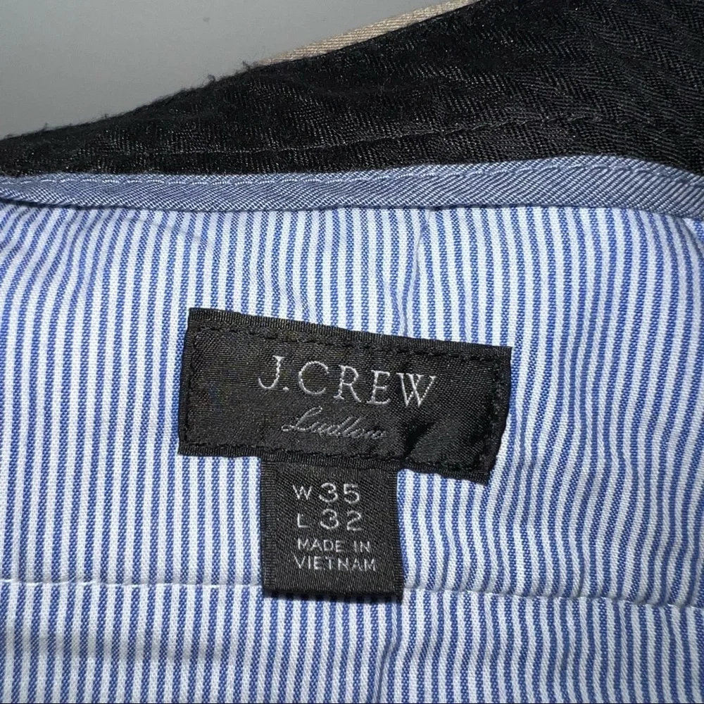 J. Crew LUDLOW Men's Classic Khakis W35 L32
